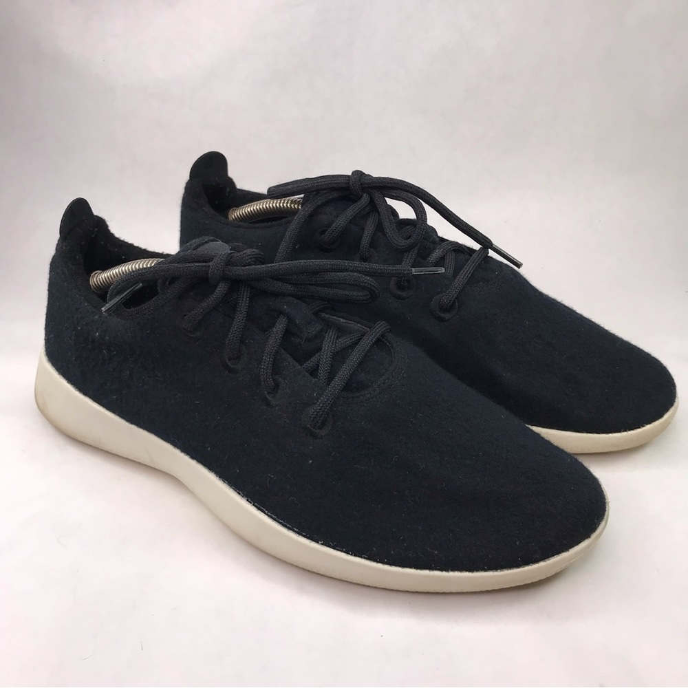 Allbirds Wool Runners Men’s 11 Black Wool Athletic Shoes Sneakers